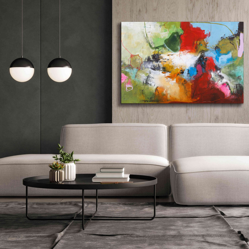 "Tango 1" par Design Fabrikken sur toile, H 40 po x l 60 po x P 1,5 po