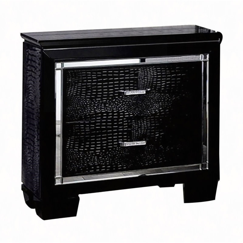 Table de chevet 1Pc, Noir