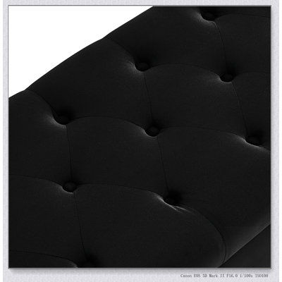 Banc capitonné avec rangement Design simple, confortable et durable, banc multifonctionnel