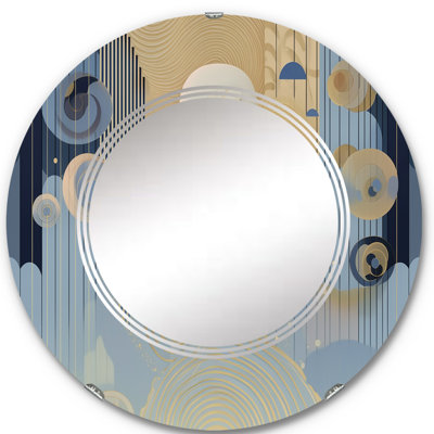 Edur - Miroir mural moderne rond