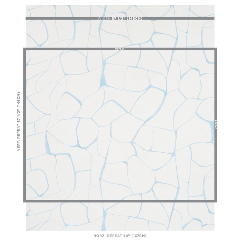 Papier peint Schumacher x Porter, Ciel