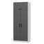 Armoire moderne anthracite 35,4 po x 100,4 po x 20,5 po | 100% panneau de particules enduit de mélamine, épaisseur: 0,71 pouce | Solution de rangement élégante pour chambre à coucher et garde-robe, design durable et élégant-164346293-164346295