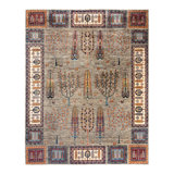 One-of-a-Kind Rectangle 8'4" X 10'4" Hand Knotted Area Rug