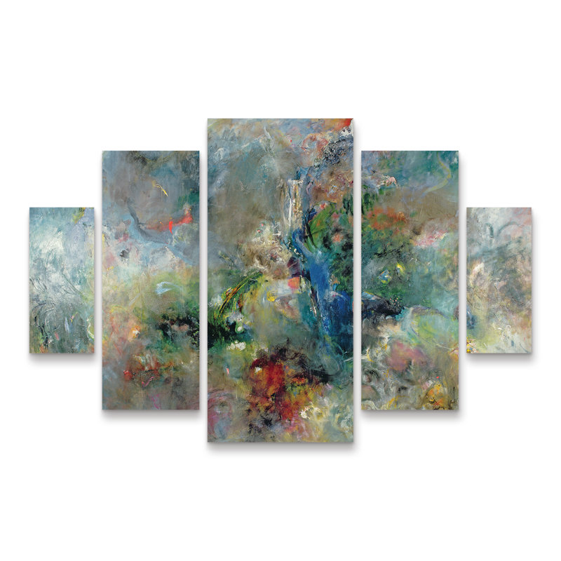 " Valley Of The Waterfalls " by Jane Deakin 5 - Pieces