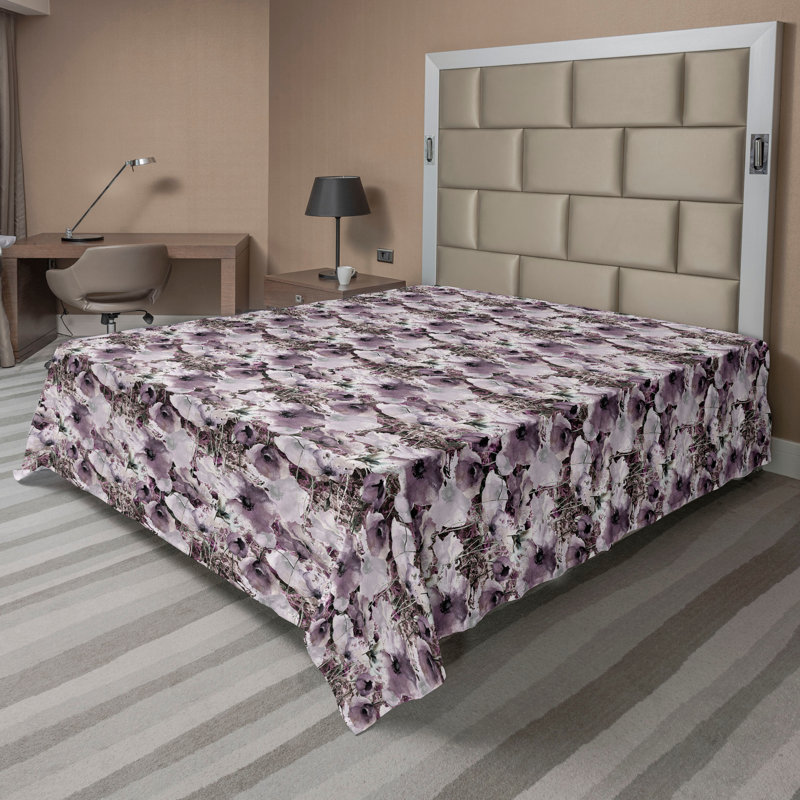 Drap plat Ambesonne, Drap plat pour très grand lit californien