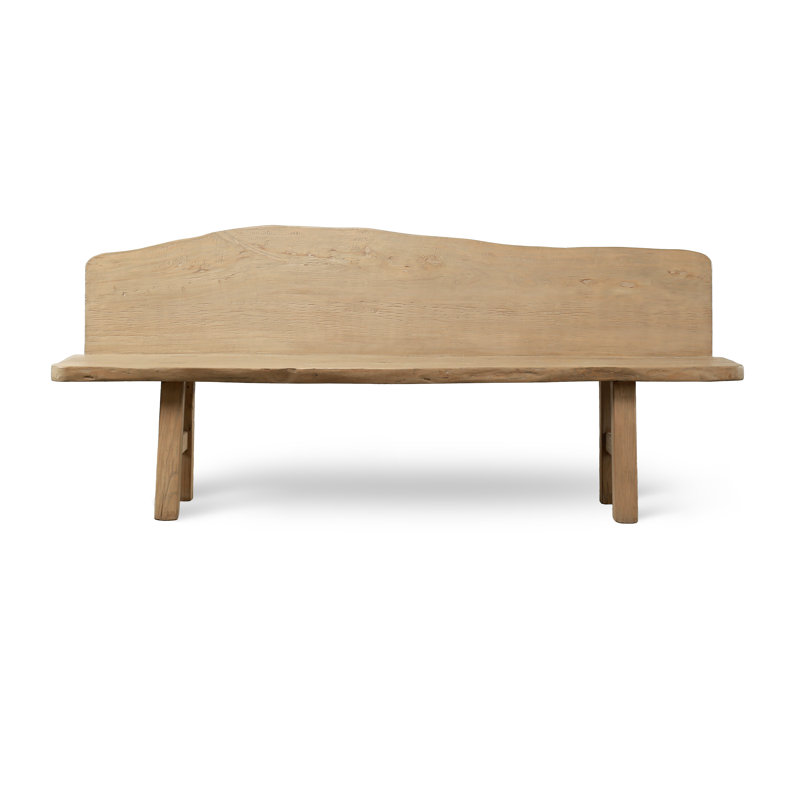 Banc en bois massif