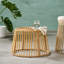 Table d'appoint en osier Fiona