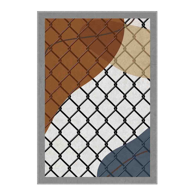 Luxurious Woven Carpet, 100% Polyester, 70.9 x 110.2 Inches | 740 g/m², Non-Slip Felt Dot Underside, 0.2 Inch Pile Height | Machine Washable, Easy Care, Perfect for Living Room & Bedroom Décor