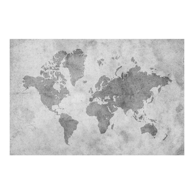Georgiana Vintage World Map II 190cm L x 288cm W Roll Wallpaper