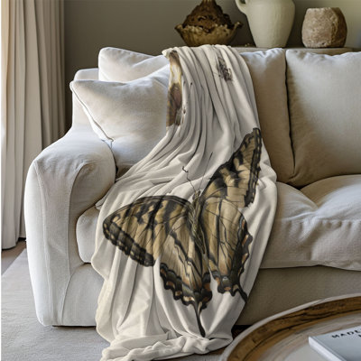 Nostalgic Butterflies - 1 Piece Premium Blanket