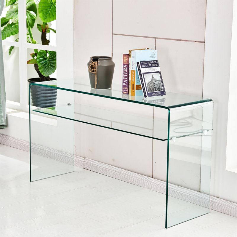 Console en verre