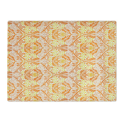 Golden Bough Print By William Morris Pattern  Glass Chopping Board