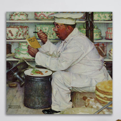" How to Diet " by Norman Rockwell Oil Print