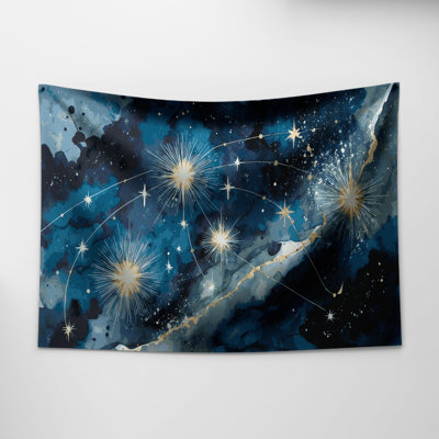Space Orion constellation Wall Tapestry