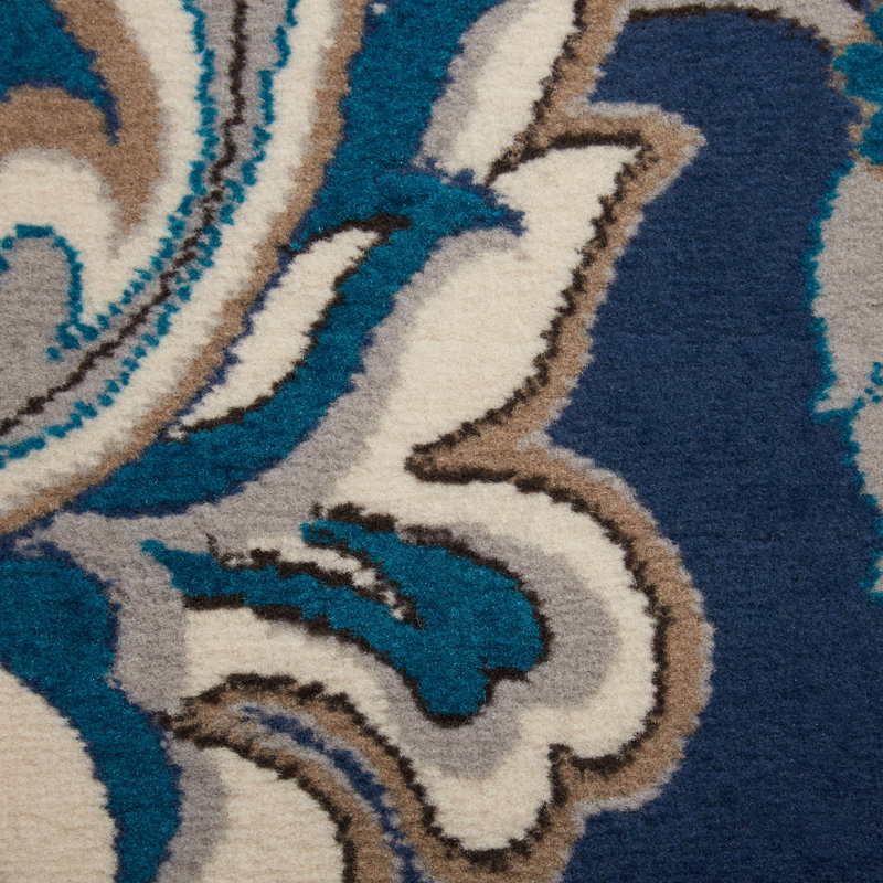Caffey Floral Rug, Rectangle 1'9" x 7'2"