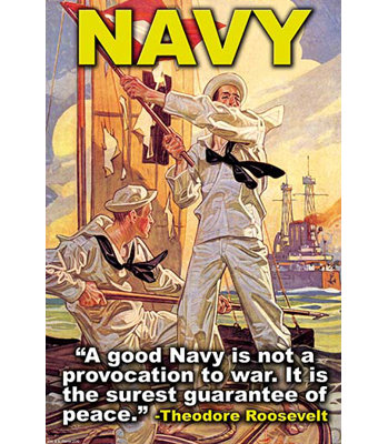 « a good marine » par wilbur pierce, affiche rétro