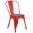 Kewaunee Metal Stackable Chair with Wood Seat-1921678924