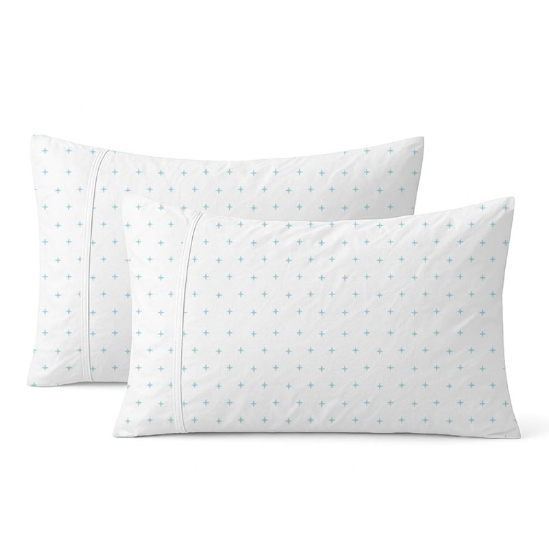 Plus Embroidered Cotton Sheet Set, California King Sheet Set, Black