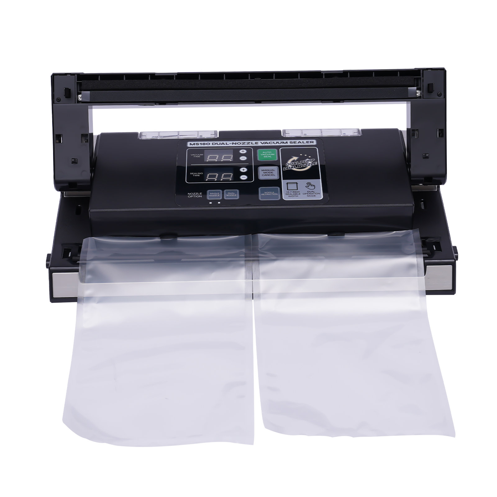  Commercial Vacuum Sealer Machine Seal a Meal Food System Sealing  Machine 60KPA Food Sealing Machine, Free 10 food bags, Easy to Clean,  Simple to Operate: Home & Kitchen