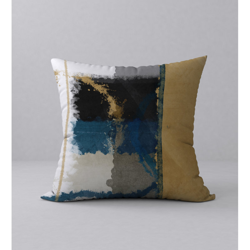 Housse d’oreiller carrée et élégante vital, 18 po x 18 po