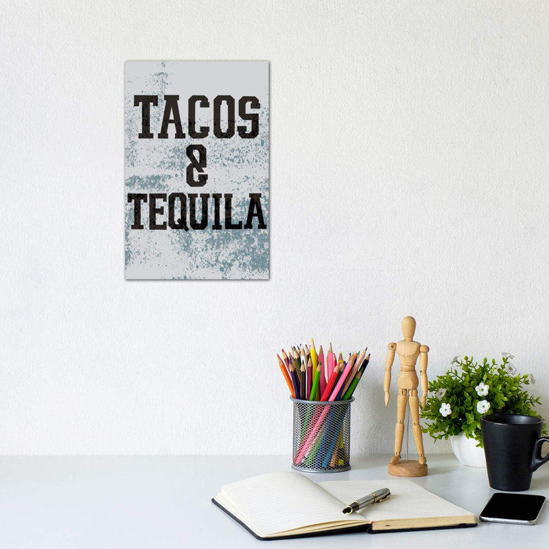 Taco-Bout It II 1 Piece Wrapped Canvas Wall Art, 20.32 cm H x 30.48 cm W