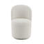 Chaise d'appoint Beige Boucle (ensemble de 2)