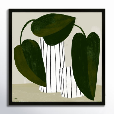Juba "Striped Vases" Painting