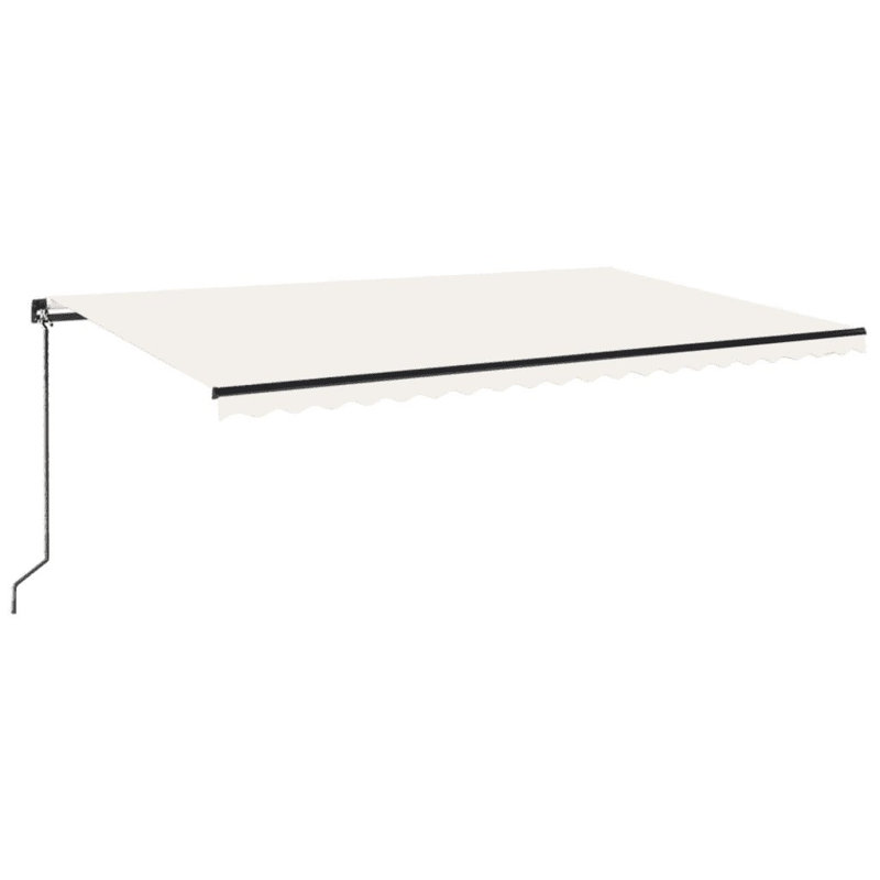 VidaXL Retractable, Cream