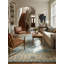 Exquisite Rugs Claremont Oushak Handmade Hand-Tufted New Zealand Wool On Canvas Ivory/Light Blue Area Rug-112678121