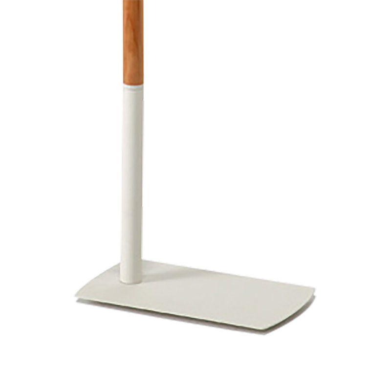Rye 130cm LED Task Floor Lamp, White Beech