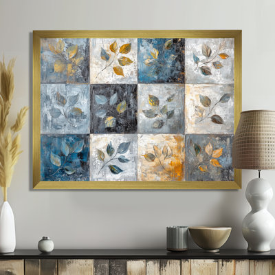 Jacksyn contrastant des carreaux de Boho III - Boho Tiles, art mural