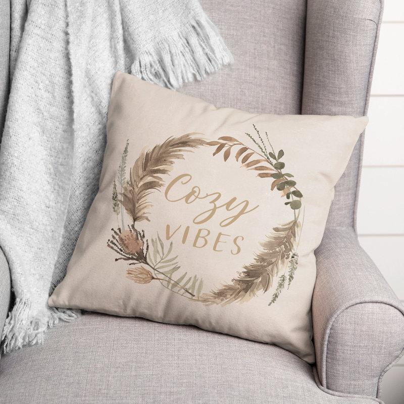 Polyester Indoor/Outdoor Throw Pillow