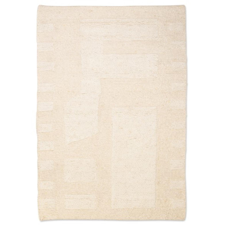 Tapis à motifs géométriques 22 po x 34 po Shanaya
