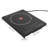 OUKANING Black Electric 1 Burner Cooktop