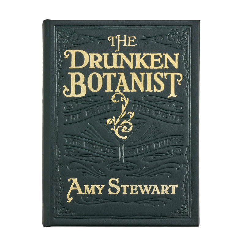 The Drunken Botanist Leather Bound Book