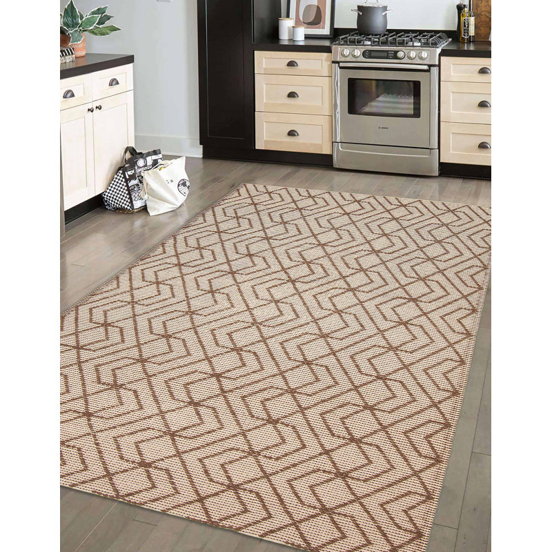 Sienna Brown Rug 5'0" x 7'7"