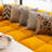 Pebble Plush Tassels Throw Pillow