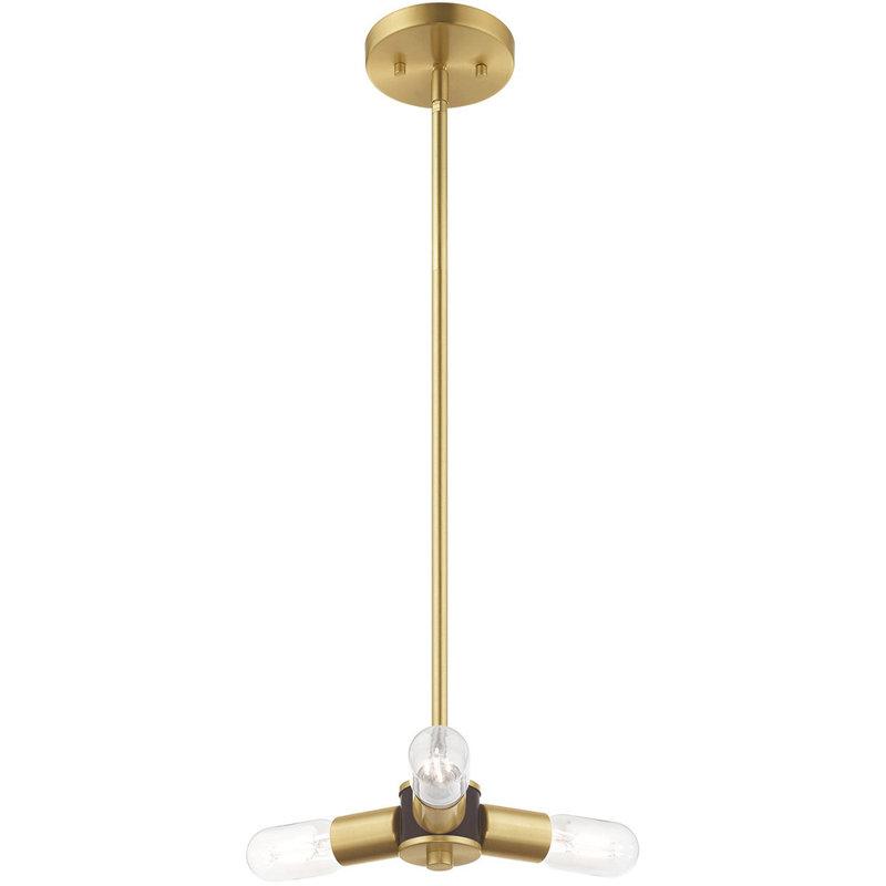 Lustre spoutnik classique à 3 lumières Kialan