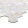 Lokahi 0.39" x 0.79" Seashell Honeycomb Mosaic Wall Tile