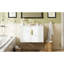 Meuble-lavabo de salle de bain vintage 30 po avec lavabo en céramique, lavabo simple en céramique à 3 trous, meuble-lavabo avec 2 portes à fermeture douce-885752296