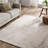 Rufta Geometric Ivory/Tan Area Rug (3'X10')-1892917409
