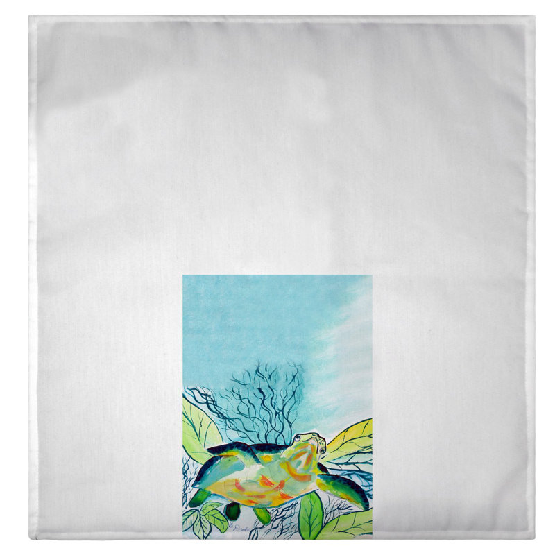 Serviette à main sourire sea tortue Schoenrock