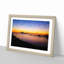 Sunset in Kythnos Greece in Abstract - Picture Frame Graphic Art Print-55723951-55723952