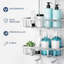 Over-the-Door Stainless Steel Shower Caddy