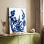 Indigo Brush Blooms II - galerie sur mesure Cavas-118051461