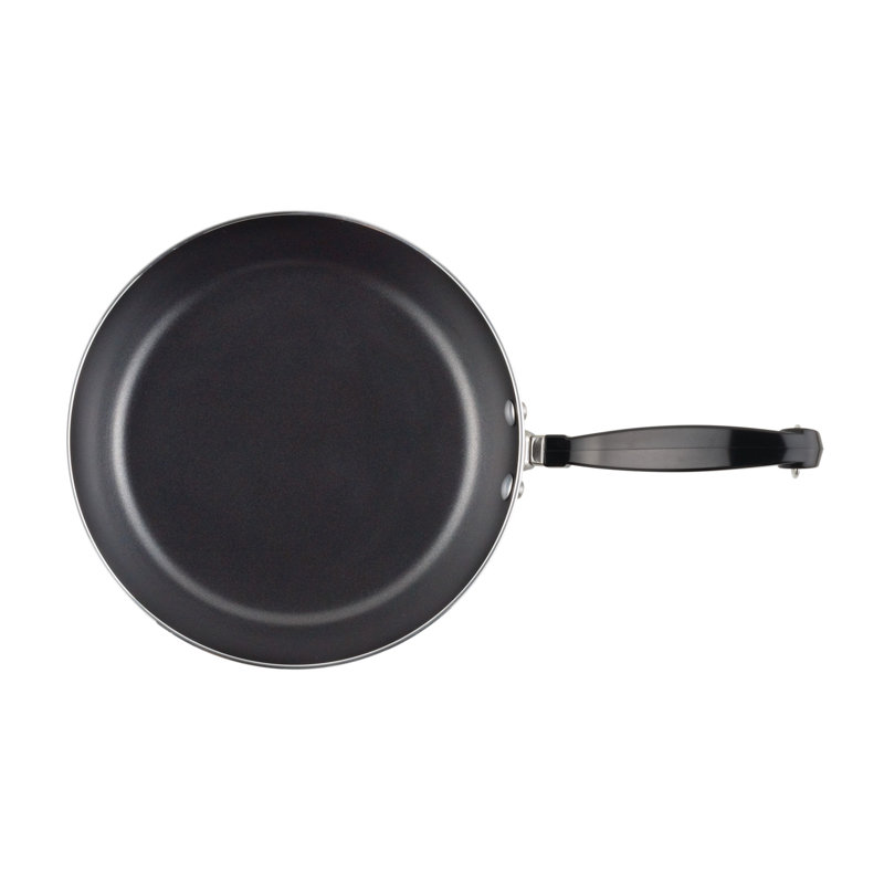 Farberware 15-Piece Stainless Steel Nonstick Cookware Set with Utensils
