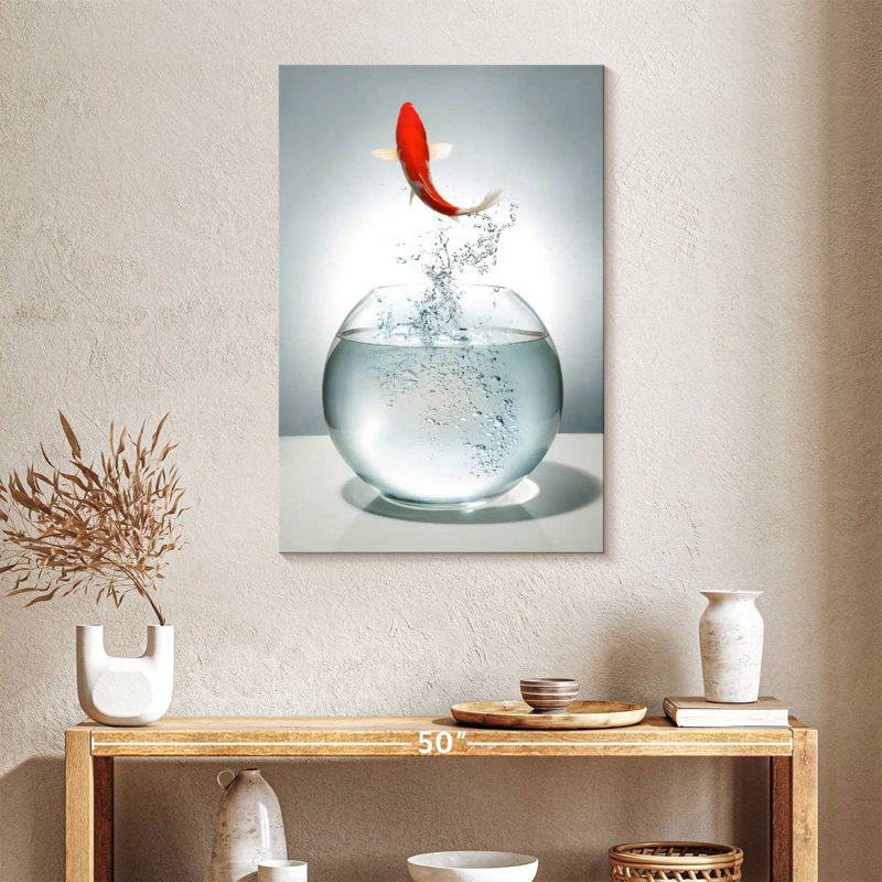 Brampt Fish Bowl Escape, 36" H x 24" W