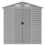 Brityn Garden Shed 191x640x198 cm Galvanised Steel-412168996