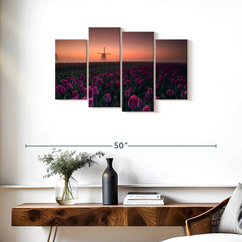 Champ de tulipes hollandais Alvord, H 22 po x l 36 po