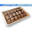 Plaque de cuisson antiadhésive avec séparateurs Brownie